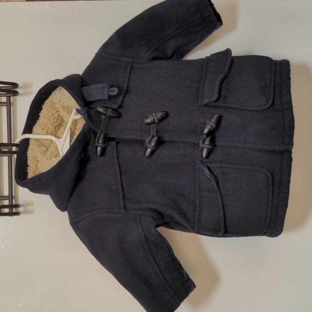 18-24mo Gap pea coat-navy